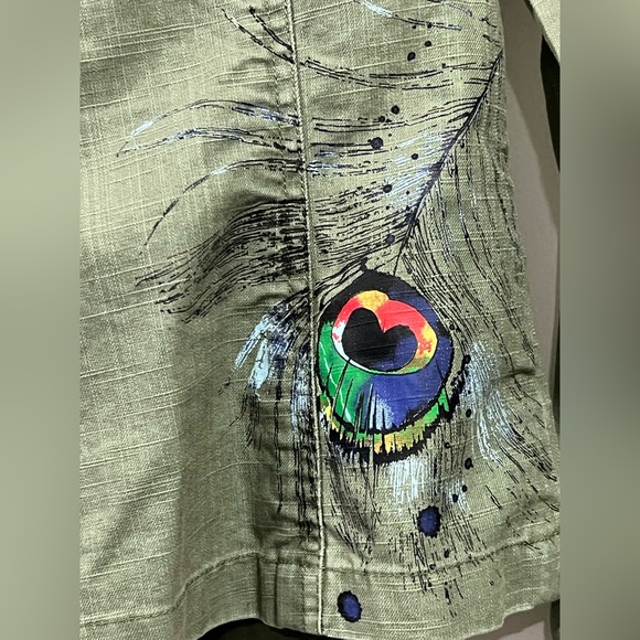 ROXY Adorable Military Style jacket - Picture 5 of 7